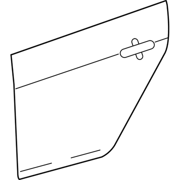 Toyota 67113-0D170 Outer Panel, Passenger Side