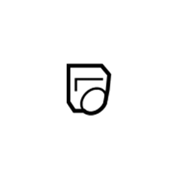 Toyota 62955-50010 Molding Strip Retainer