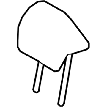Toyota 71940-F4050-B3 Headrest, Outer