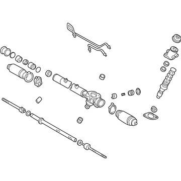 Toyota Sienna Rack And Pinion - 44250-08010
