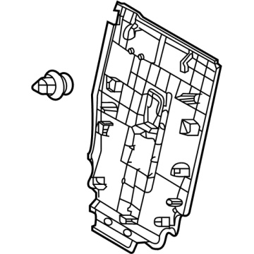 Toyota 71701-0E070 Seat Back Panel