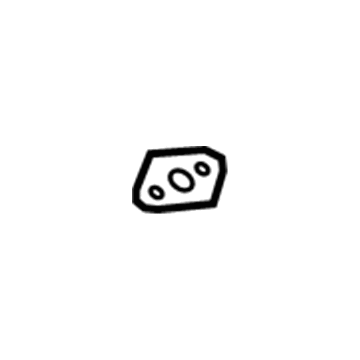 Toyota 16258-36010 By-Pass Pipe Gasket