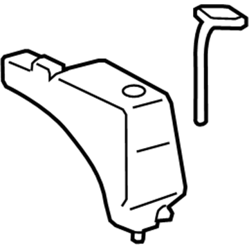 Toyota Sienna Coolant Reservoir - 16470-0P040