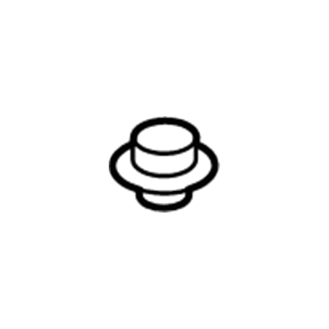 Toyota 16523-AD010 Cushion, Radiator Support, Upper