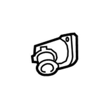 Toyota 16321-0V010 Water Inlet Pipe