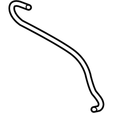 Toyota Sienna Coolant Reservoir Hose - 16377-0P090