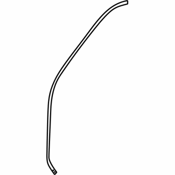 Toyota 75767-42100 Wheel Opening Molding Pad, Rear