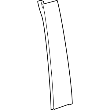 Toyota bZ4X Door Moldings - 75076-42110