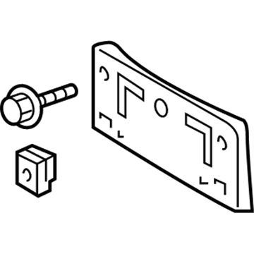 Scion 52114-12210 License Bracket