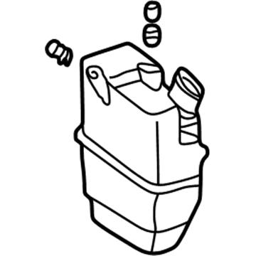 Toyota 17805-0A051 Resonator Sub-Assembly, Intake Air, Lower