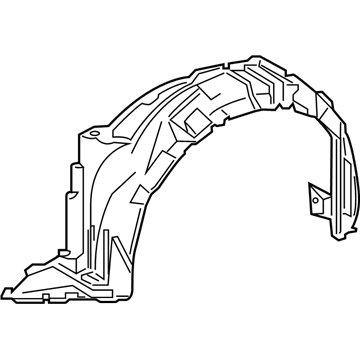 Scion 53876-12541 Fender Liner