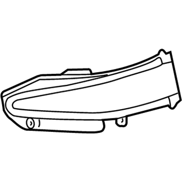 Toyota 81730-0R010 Signal Lamp, Passenger Side