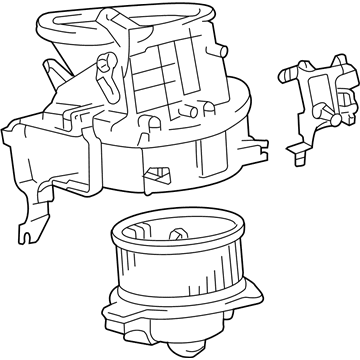 Toyota Blower Motor - 87130-04050