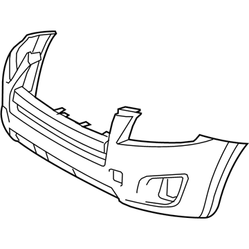 Toyota 52119-0R901 Bumper Cover, Front