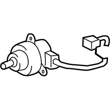 Toyota Avalon Fan Motor - 16363-0P080
