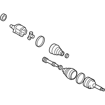 Toyota T100 Axle Shaft - 43430-34022