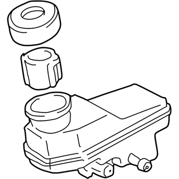 Toyota Celica Brake Master Cylinder Reservoir - 47220-20281