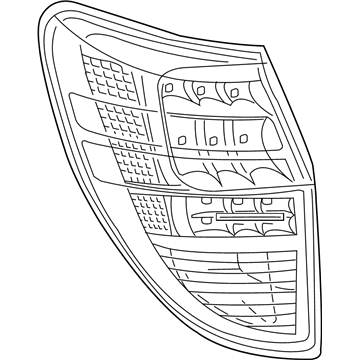 2012 Toyota RAV4 Back Up Light - 81551-42130