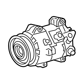 Toyota Camry A/C Compressor - 88310-06570