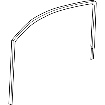 Scion iQ Window Run - 68151-74021