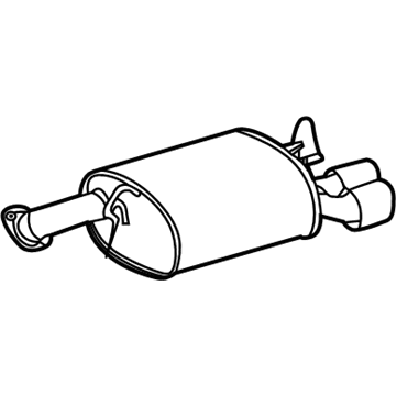 Toyota Exhaust Pipe - 17440-F0102