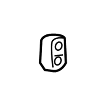 Toyota 84921-0E040-B1 Slide Knob, Passenger Side