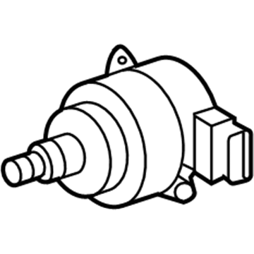Toyota Corolla Fan Motor - 16363-0D040