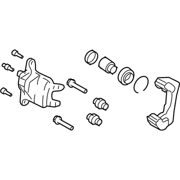 Toyota Prius Brake Caliper - 47750-47050