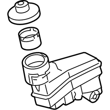 Toyota Camry Brake Master Cylinder Reservoir - 47220-33060