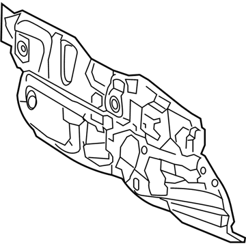 Toyota 55210-02780 Insulation, Front Inner
