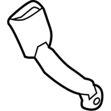 Toyota 73480-0E050-A0 Buckle End