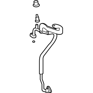2008 Toyota Highlander A/C Hose - 88703-0E060