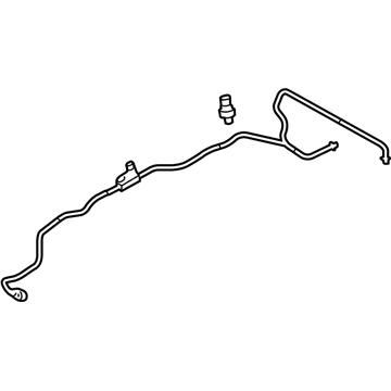 Toyota Highlander A/C Hose - 88716-0E150