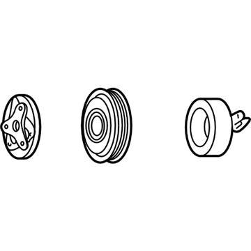 Toyota Echo A/C Clutch - 88410-52141
