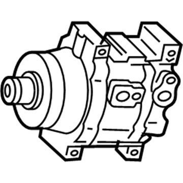 Toyota Echo A/C Compressor - 88320-52040-84