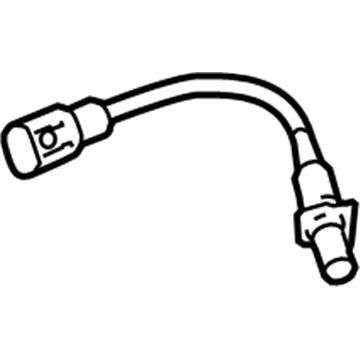 Toyota 89465-04480 Oxygen Sensor, Rear