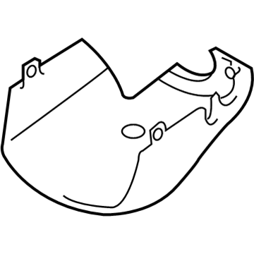 Toyota 45287-0C050-B0 Lower Cover
