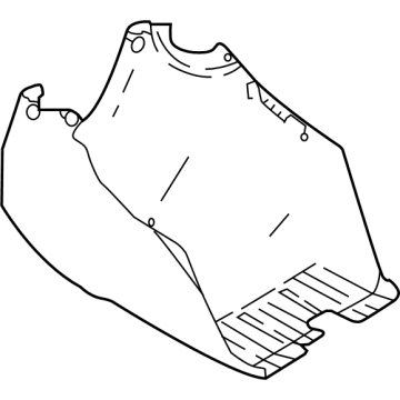 Toyota Mirai Steering Column Cover - 45024-62020-C0