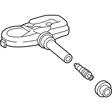 Toyota TPMS Sensor - 90942-A5007