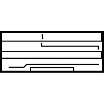 Toyota 88723-48020 A/C Label