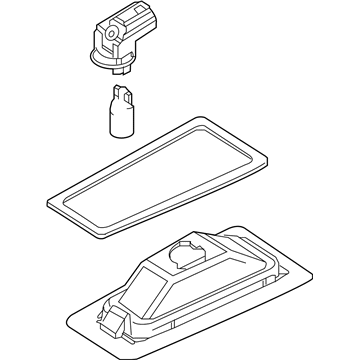 Scion 81270-WB005 License Lamp