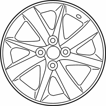 Toyota Prius C Spare Wheel - 42611-52A20
