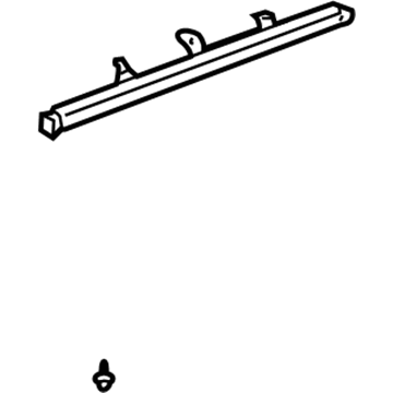 Toyota 64350-33010 Shade, Rear