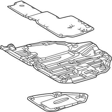 Toyota Corolla Cross Engine Cover - 51410-0A200