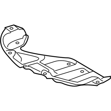 Scion 51442-12210 Rear Shield