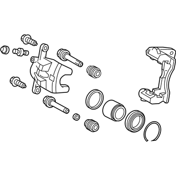 Toyota Brake Caliper - 47730-02580