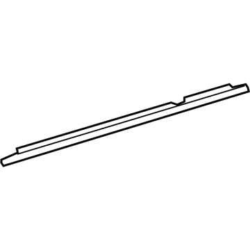 Toyota 75730-0E050 Belt Molding, Passenger Side