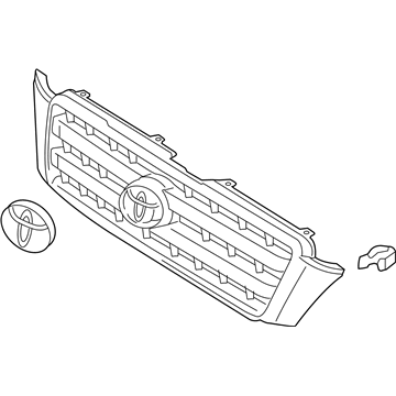 Toyota Highlander Grille - 53101-48914-G0