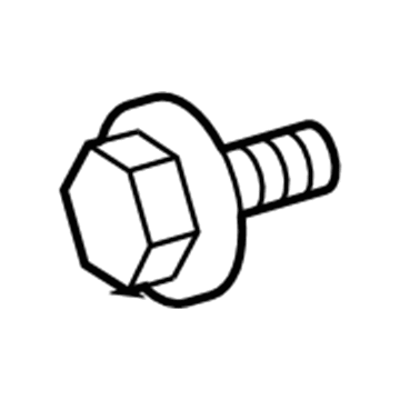 Toyota 90153-50012 Screw, Crossrecess H