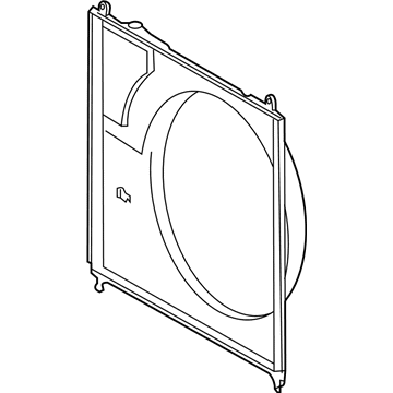 Toyota 16712-0S010 Fan Shroud